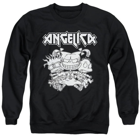 Rugrats Angelica Pickles Rocks Unisex Adult Crewneck Sweatshirt