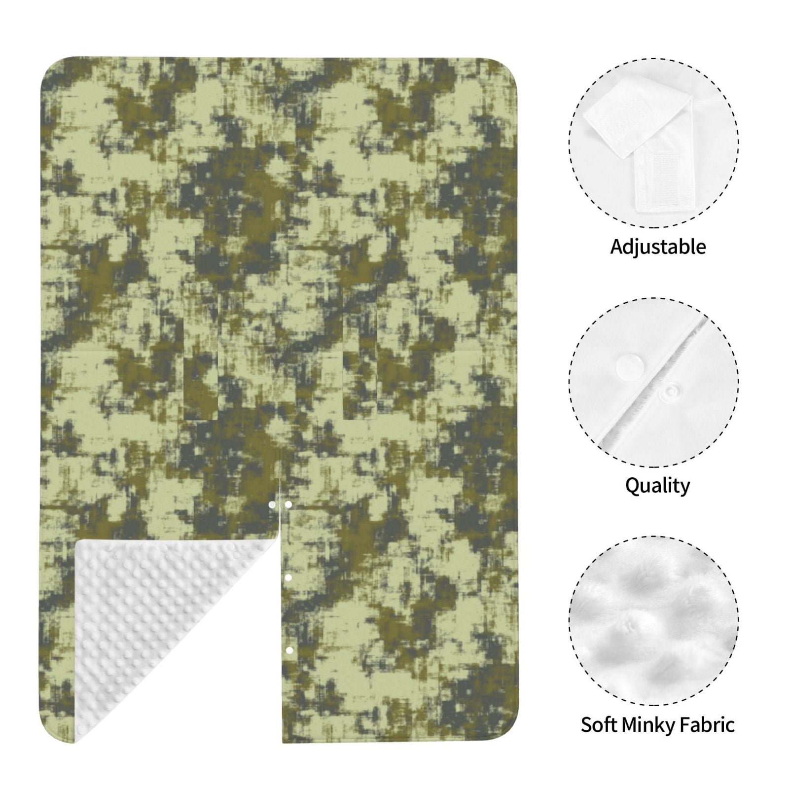 Car Seat Cover Baby - green Camouflage pattern Breathable Infant Car Seat Cover for Baby Carseat, Lightweight Comfort Baby Essentials Must Haves Newborn Stuff for Girl Boy