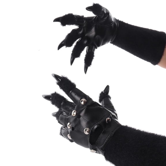 Giaone Fun Cats Paws Gloves Stretchy Comfortable For Fursuit