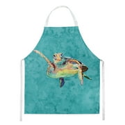 Carolines Treasures 8672APRON Turtle Apron Large multicolor