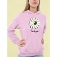 thumbnail image 2 of Daisy See The Good Hoodie Women -Image by Shutterstock, Female XX-Large, 2 of 4