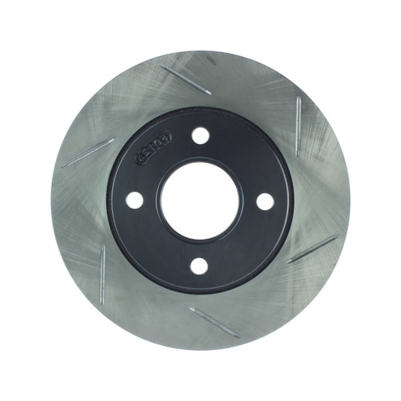 StopTech 126.61061SL StopTech Sport Rotors; Front Left; 10.15 in. Dia.; 1.71 in. Height; Fits select: 2000-2004 FORD FOCUS
