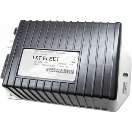 Seapple 48V 250A Controller 1206HB-5201 Fits for E-Z-GO 2014 TXT 2012-2014 Terrain 250 2011-2012 ST Sport II 2012-2013 Shuttle 4X 2012-2014 Express S4 L4 Cushman Hauler 800/1000 Golf Carts