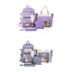 thumbnail image 1 of 4 Piezas Conjunto Bandolera s Escolares para Baoblaze Mochilas escolares, 1 of 8