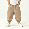 thumbnail image 2 of XXWXYD Toddler Boys Jogger Pants Premium Cotton Blend Elastic Comfort Waist Soft Casual Sweatpants for Boys Girls Daily Play School Outdoor Activity Everyday Relaxed Wear, 2 of 5