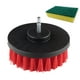 thumbnail image 1 of Cepillo Taladro Power Scrubber - Cerdas de Nylon, 3 Tamaños, para Limpieza de Lechada, Azulejos, Bañeras y Alfombras, Compatible con la Mayoría de Taladros sin Cable, 1 of 6