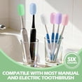 thumbnail image 7 of BPPEG 6 Pack Toothbrush Covers,Tooth Brush Cover Cap for Electric&Regular Toothbrush Head, 7 of 7