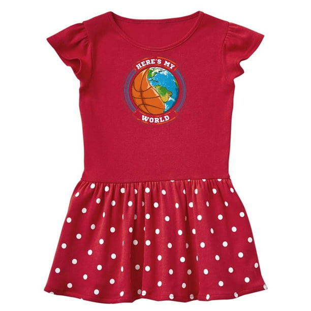 Basketball Sports Coach Team Player Toddler Dress