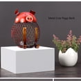 thumbnail image 3 of Vintage Money Coin Bank, Metal Piggy Bank Sturdy Surface Baking Paint Treatment Colorfast Compact Decorative  for Home, 3 of 7