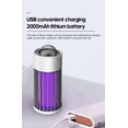 thumbnail image 3 of Bug Zapper Electric Indoor Insect Killer suspensible UV Light - Mosquito Killer Bug Fly Pests Attractant Trap Lamp con potente rejilla para interiores, hogar, dormitorio, cocina, oficina ShuxiuWang 9024715137159, 3 of 5