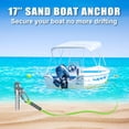 thumbnail image 2 of Ancla de Arena SELEWARE 17" para Botes, Jet Skis y Kayaks de Acero Inoxidable, 2 of 8