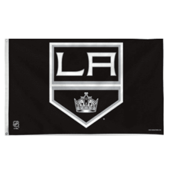 LOS ANGELES - KINGS logo flag 3'X5'