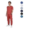 thumbnail image 1 of Pijama Quirurjica Uniforme Medico Jogger Hombre Algodon Rojo, 1 of 5