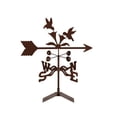 thumbnail image 6 of EZ Vane Hummingbirds Weathervane — Garden Mount, Wind Cups, Antique Copper Finish, Steel with Durable Triple Powder Coating, Handcrafted in USA, 6 of 10