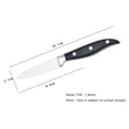 thumbnail image 2 of El acero japonés afilado resistente a la oxidación y el mango ergonómico hacen que este cuchillo de emparejamiento sea ideal para pelar, recortar, producir o como cuchillo de barra., 2 of 5
