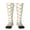2 Black-2, variant on Cartoon Snake Thigh High Socks Extra Long Stretchy Sock Women Over Knee High Opaque Stocking Daily Wear