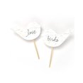 thumbnail image 2 of Gartner Studios Birch Love Birds Cake Topper, 2 of 2