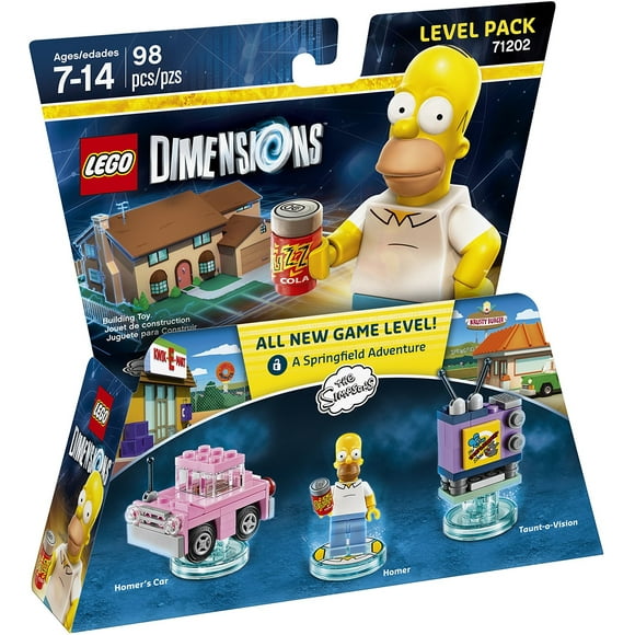 LEGO Dimensions Simpsons Level Pack Homer 71202