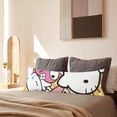 thumbnail image 4 of Hello Kitty Anime Body Pillow Cover Ultra Soft Microfiber Pillowcases with Hidden Zipper Closure 16x48inch, 4 of 5