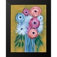 thumbnail image 2 of Regina Moore 12x14 Black Modern Wood Framed Wall Art Titled - Fictitious Floral I, 2 of 5