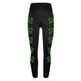 thumbnail image 4 of Hueook St. Patrick's Leggings Yoga Pants Women's St. Patrick's Day Print Fashion Comfortable Casual Hip Lift Yoga Leggings Black XL, 4 of 4