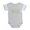 Heather Gray, variant on CafePress - Bl_Dont Like You Very Much - Cute Infant Baby Football Bodysuit