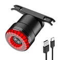 thumbnail image 2 of Luz trasera de bicicleta LED 5 modos Luz trasera de bicicleta recargable (Rojo) Tmvgtek Accesorios para bicicletas, 2 of 5