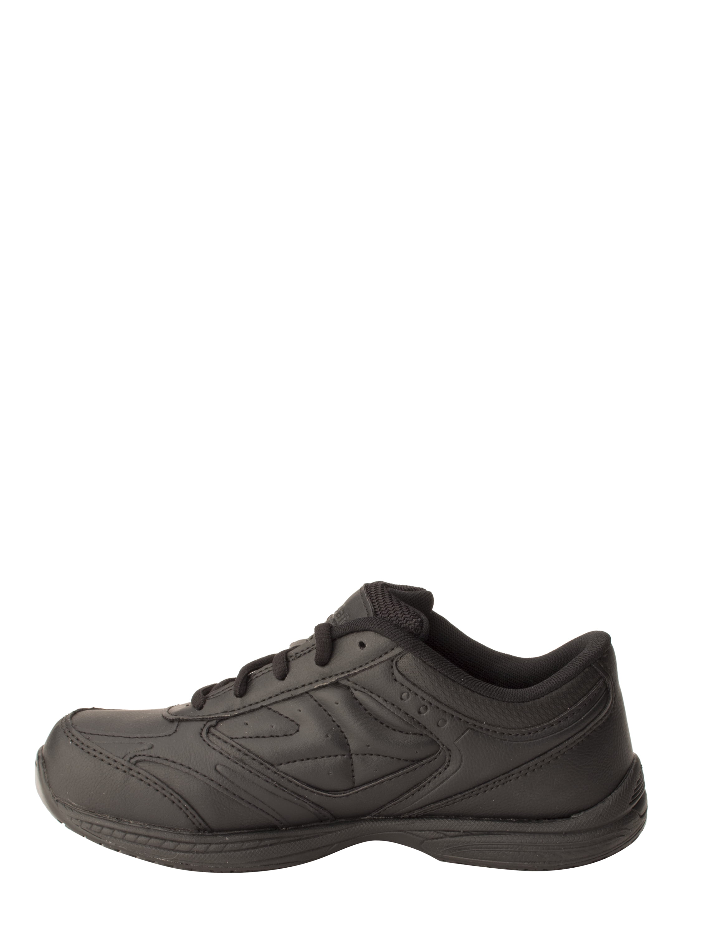 tredsafe gwen slip resistant athletic shoe in black women's