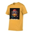 thumbnail image 2 of Graphic Tees Funny T-shirts Wild and Free Duck Lovers Gildan Men's Short Sleeve T-shirt 180g, 2 of 8