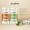 thumbnail image 3 of Soapbox Aluminum Free Deodorant, Bergamot & Citrus Scented Deodorant, Scented Aluminum-Free Natural Deodorants, 2.65oz, 3 of 7