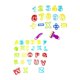 thumbnail image 3 of 1 Set DIY Color Clay Mold Alphanumeric Plasticine Kit for Creative Play and Early Educational Number Alphabet Molding for Kids' Craft Activities, 3 of 3