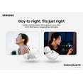 thumbnail image 4 of Samsung Galaxy Buds FE Bluetooth Earbuds with Charging Case, White, 4 of 9