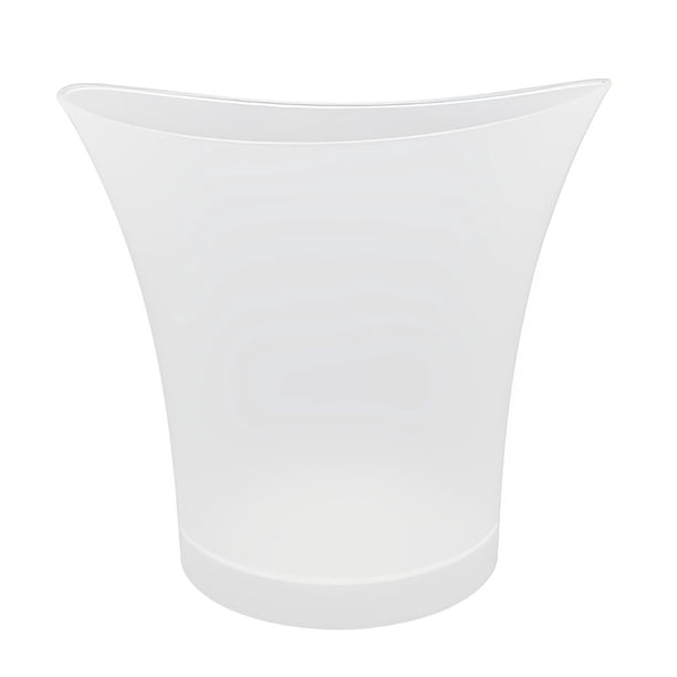 Yuarrent Cubo de hielo LED de plástico resistente al agua de 5L y 6 colores, barra de discoteca iluminada, champán, whisky, cerveza, cubo, bares, fiesta Barra de herramientas rojo Yuarrent JJ16802-01