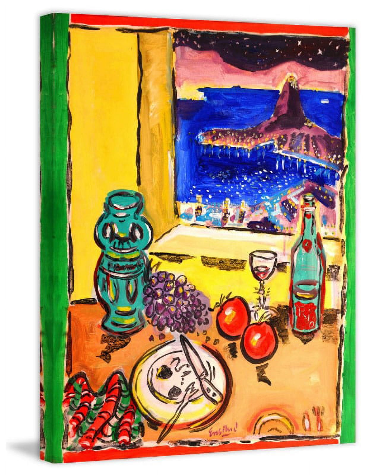 Marmont Hill "View of Rio" by Wayne Ensrud Painting Print on Canvas