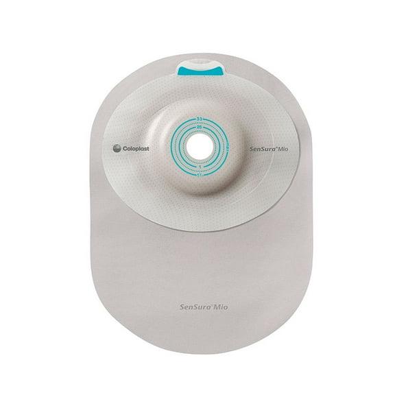 Mio 1-piece Closed Pouch, Soft Convex, Maxi, Opaque With Inspection Window, Cut-to-fit Part No. 16306 (10/box)