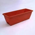 thumbnail image 5 of Hariumiu 16.61" x 6.89" x 5.71" Red Plastic Planter Box, 5 of 13