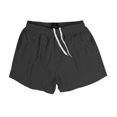 thumbnail image 2 of Aayomet Swimming Trunks for Men Solid Color Quick Drying Pant Plus Size Lace Up Seaside Holiday Shorts Beach (Dark Gray, L), 2 of 5