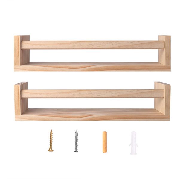 Transemion Bamboo Wood Yellow Organize Spices Effortlessly Spice Rack ...