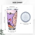 thumbnail image 4 of Gengar Insulated Tumbler Stainless Steel Coffee Mug Vacuum Double Wall Thermal Travel Cup 20 oz, 4 of 4