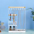 thumbnail image 3 of LYMAYTER Jewelry Display Stand Jewelry Display Holder - Multi - hooks, for Necklaces and Earrings, 3 of 6