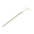 thumbnail image 2 of White Calla Lilies, Artificial Lily Flowers, 10Pcs 35cm Fake Flowers for Wedding Bouquet Home Vase Table Centerpiece Decor, 2 of 8
