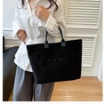 thumbnail image 5 of Large Tote Bag for Women - Corduroy Tote Handbag Designer Top Handle Bag Hobo Purse for Work Shopping Travel, 5 of 7