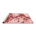 thumbnail image 2 of Ahgly Company Machine Washable Indoor Rectangle Abstract Red Modern Area Rugs, 2' x 5', 2 of 4