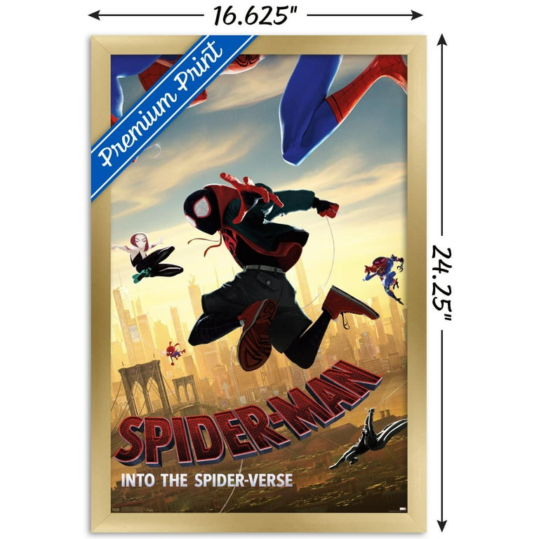 Marvel Spider-Man: Across the Spider-Verse - Spider-Man 2099 Wall Poster,  14.725 x 22.375 Framed 