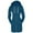 Victorian Blue, variant on Notus Women’s Cozy Long Fleece Tunic Zip-Up Hoodie Sweatshirt with Pockets Casual Hoodie Jacket Wine L