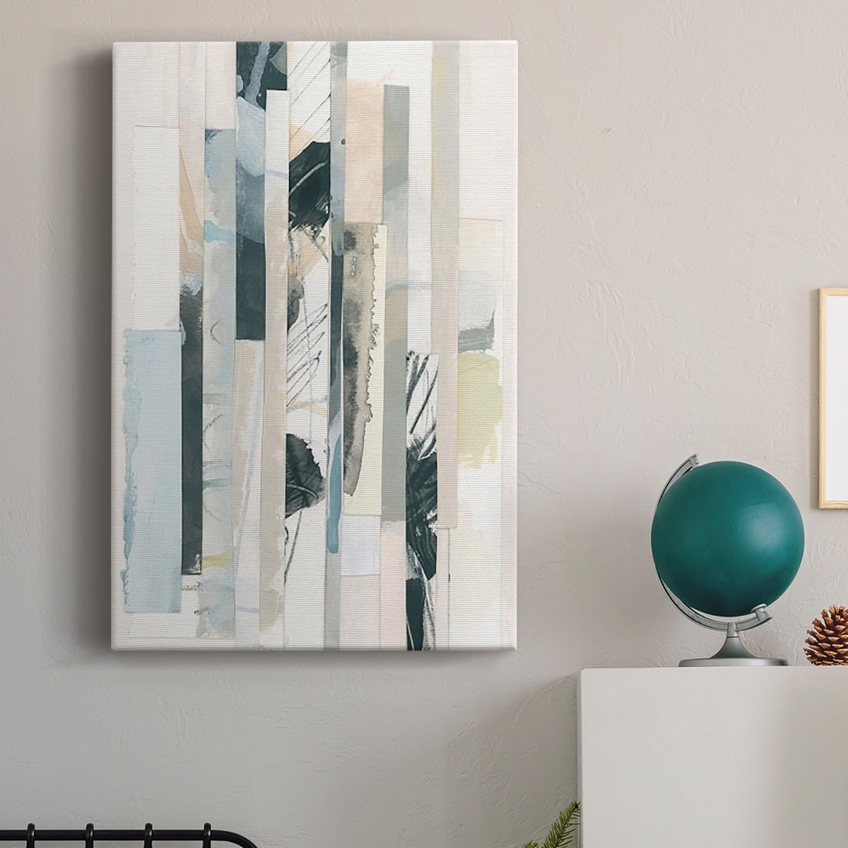 Paper Strata II Premium Gallery Wrapped Canvas - Ready to Hang