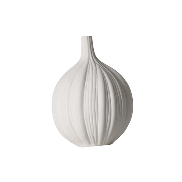 Jarrón de cerámica, maceta decorativa, centro de mesa, adorno para mesa de entrada 19x15cm