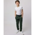 thumbnail image 6 of Real Essentials 3 Pack: Boys Cotton Active Fleece Jogger Sweatpants, 6 of 7