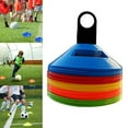 thumbnail image 2 of 50 conos de disco para fútbol con bolsa de transporte y soporte para entrenamiento de fútbol, marcadores de cono para campos deportivos, 2 of 15