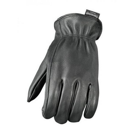 Camoplast BCS-701-M Mossi Mens Lined Deerskin Glove Medium Black